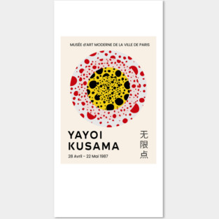 Yayoi Kusama Dots Exhibition Design Posters and Art