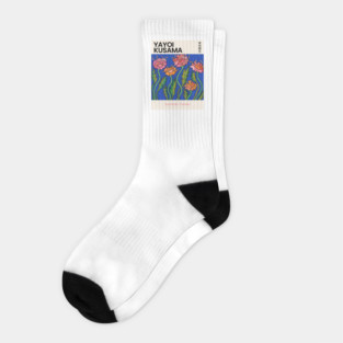 Yayoi Kusama Summer Flower Exhibition Socks