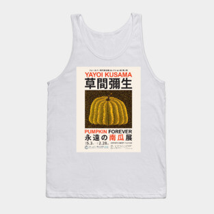 Yayoi Kusama Pumpkin Forever Exhibition Tank Top