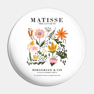 Matisse Flower Exhibition Design, Henri Matisse Cut Outs Pin