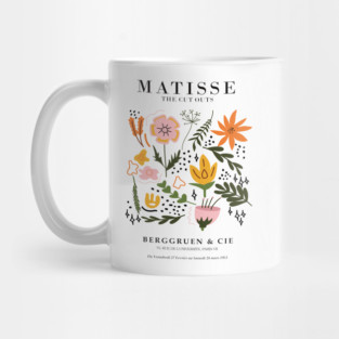 Matisse Flower Exhibition Design, Henri Matisse Cut Outs Mug