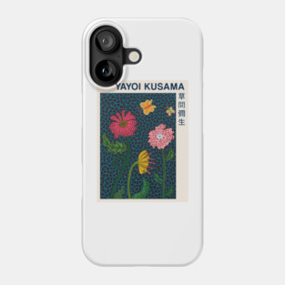 Yayoi Kusama Flower Exhibition Phone Case