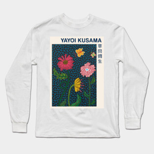 Yayoi Kusama Flower Exhibition Long Sleeve T-Shirt