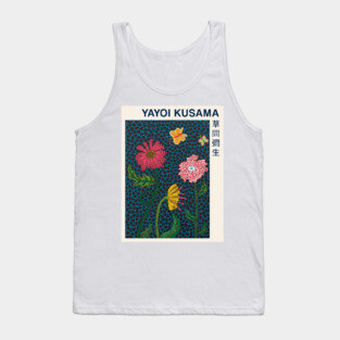 Yayoi Kusama Flower Exhibition Tank Top