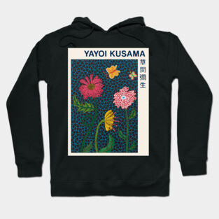 Yayoi Kusama Flower Exhibition Hoodie