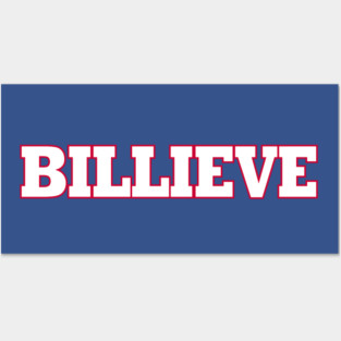 Buffalo Bills Billieve Posters and Art