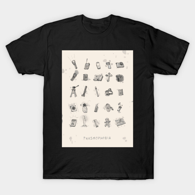 Phasmophobia T-Shirt by SimzArt