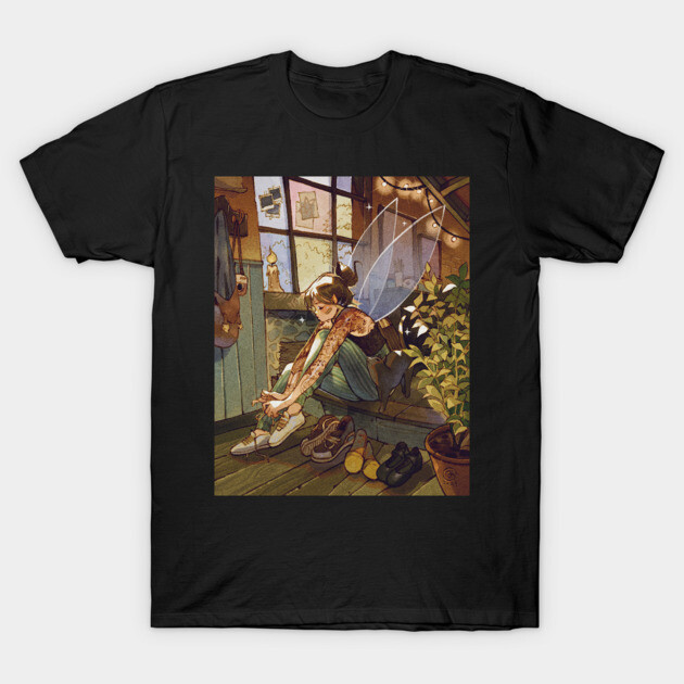 School Days T-Shirt by SimzArt