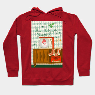 Have a Holly Jolly Retro Classic Christmas Hoodie