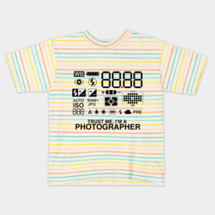 Trust me i'm a Photographer Kids T-Shirt
