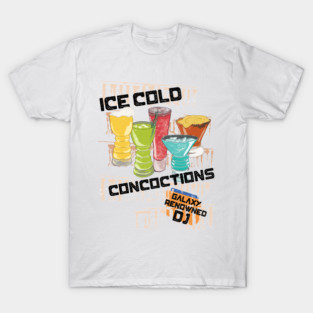 Ice Cold Concoctions- Galaxy Drinks T-Shirt