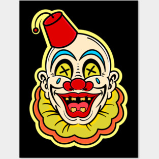 Bingo the Clown Posters and Art