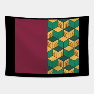 Motif demon slayer Tapestry