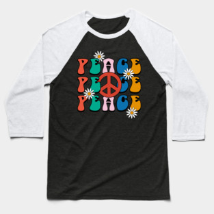 hippie Baseball T-Shirt