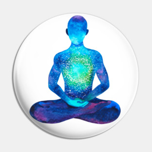 meditation Pin