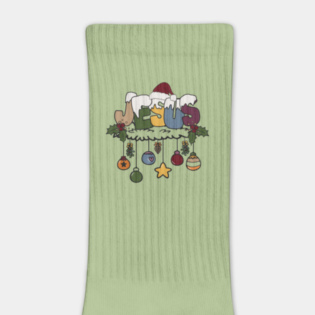 Jesus Santa Christmas Present by The WYLD Tribe