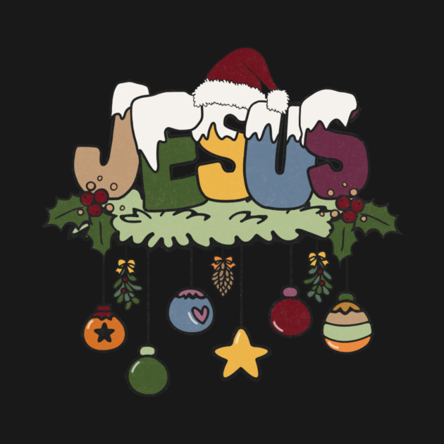 Jesus Santa Christmas Present by The WYLD Tribe