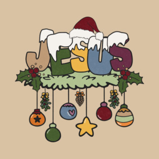 Jesus Santa Christmas Present T-Shirt