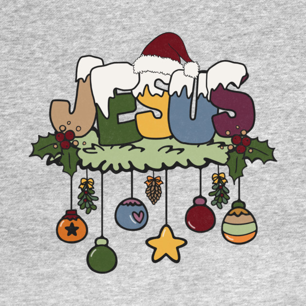 Jesus Santa Christmas Present by The WYLD Tribe