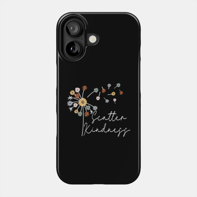Floral Scatter Kindness Phone Case by The WYLD Tribe
