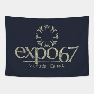 Expo 67 Montreal 1967 Tapestry
