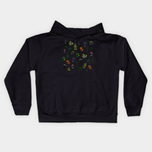Herbal pattern Kids Hoodie