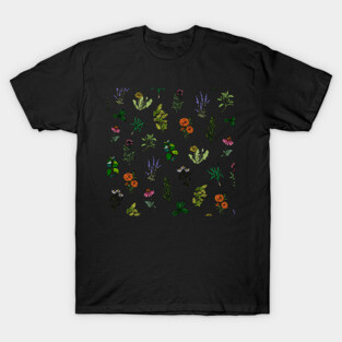Herbal pattern T-Shirt