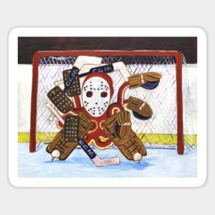 Octopus Hockey Goalie Sticker