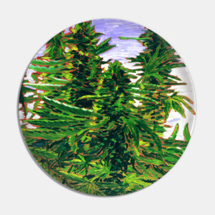 Budding Forest Pin