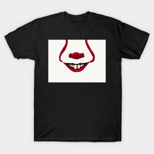 Creepy Clown Mouth T-Shirt