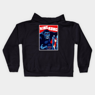Vintage King Kong Poster Kids Hoodie