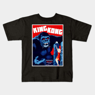 Vintage King Kong Poster Kids T-Shirt