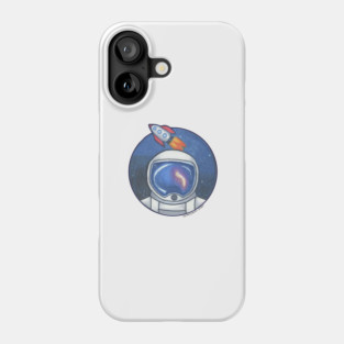 Space Man Phone Case