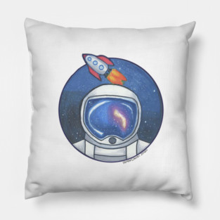 Space Man Pillow