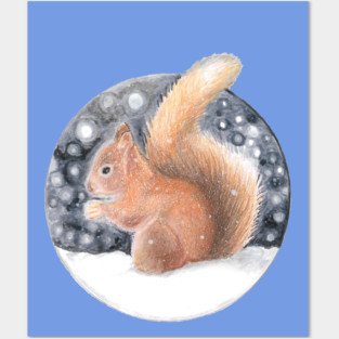 Squirrel Posters and Art
