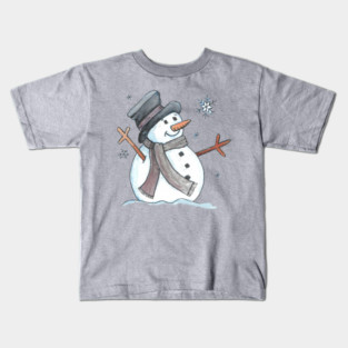 Snowman Kids T-Shirt