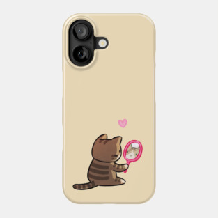 Mirror Cat Phone Case