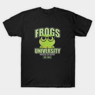 Frogs University T-Shirt