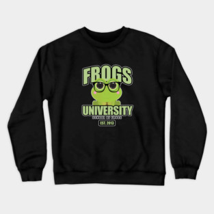 Frogs University Crewneck Sweatshirt