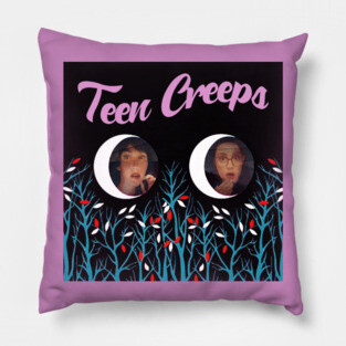 Teen Creeps in Heaven Pillow