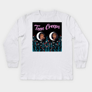 Teen Creeps in Heaven Kids Long Sleeve T-Shirt