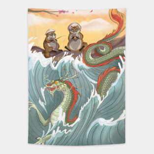 Chinese Dragon Tapestry