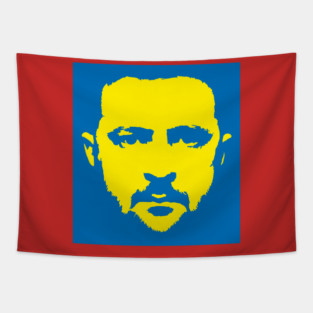 Zelensky - Ukrainian Freedom Portrait Tapestry