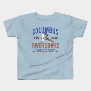 Columbus River Snipes Baseball Kids T-Shirt