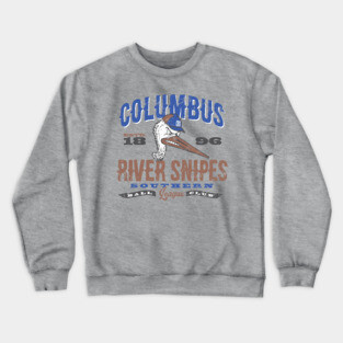 Columbus River Snipes Baseball Crewneck Sweatshirt