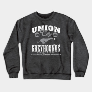 Union City Greyhounds Baseball Crewneck Sweatshirt