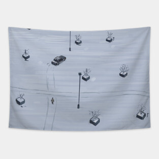 Fargo Illustration Tapestry