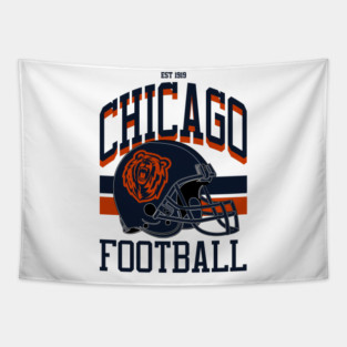 Chicago Football Tapestry