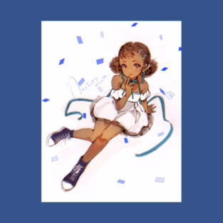 Curly Cute B T-Shirt