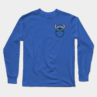 Stitch In The Pocket Long Sleeve T-Shirt